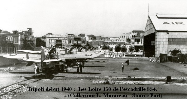 1940 a Tripoli. Loire 130 de l escadrille 8S4