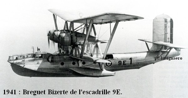 1941. Breguet Bizerte de l escadrille 9E