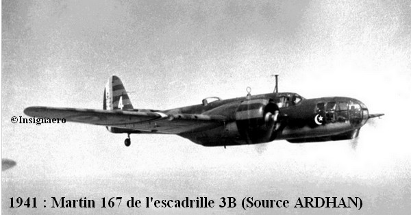 1941 Martin 167 de l escadrille 3B