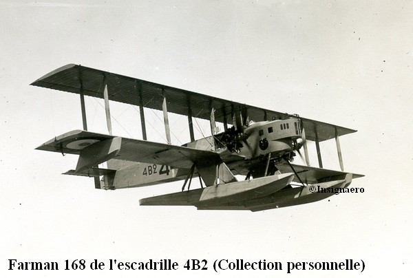 Farman Goliath F 168 de l escadrille 4B2