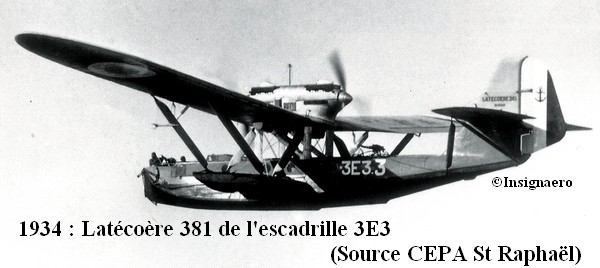 Latecoere 381 de l escadrille 3E3