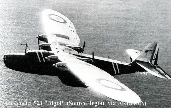 Latecoere 523 Algol de l escadrille E6