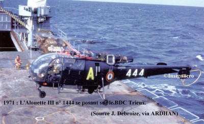 Photo Alouette III n   1444 de la SectAlpac 