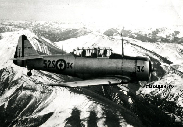 1953 Maroc SNJ escadrille 52S Khouribga