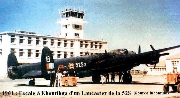 1961 escale a Khouribga d un Lanc de la 52S