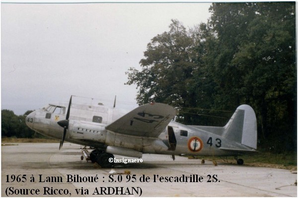 1965 a Lann Bihoue. S.O 95 de l escadrille 2S