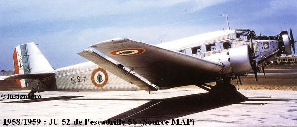 JU 52 de l escadrille 5S de Karouba