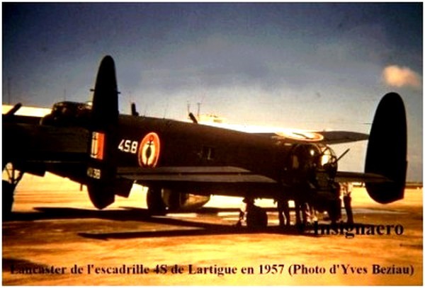 Lancaster de la 4S de Lartigue photo Y.B