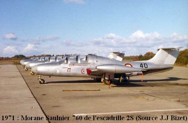 MS 760 de la 2S en 1971