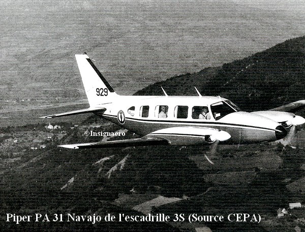 Piper PA 31 Navajo de la 3S