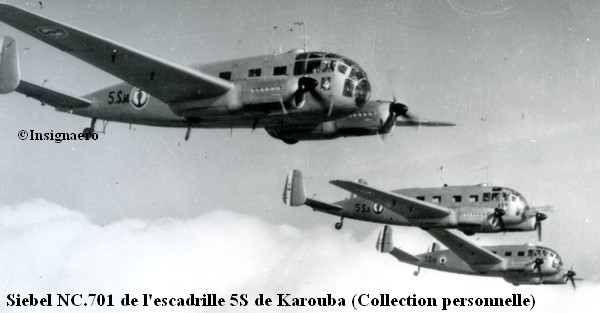 Siebel NC.701 de la 5S de Karouba