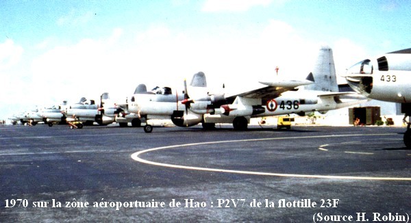 1970 sur le parking de Hao P2V7 de la 23F