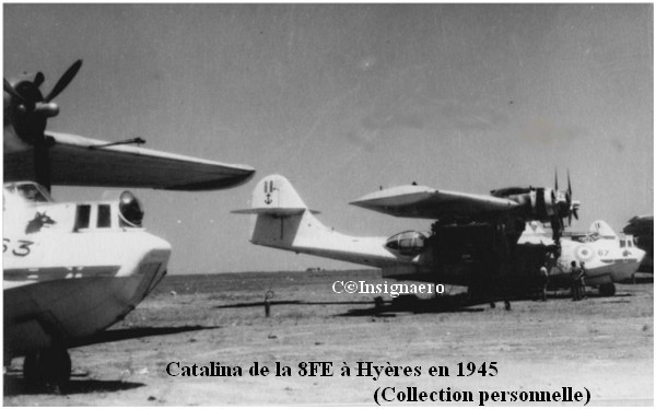 Catalina de la 8FE a Hyeres en 45