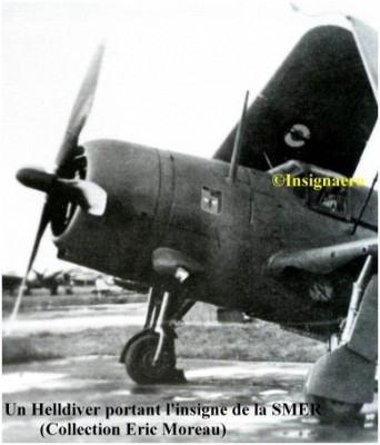 Photo avion Helldiver de la SMER