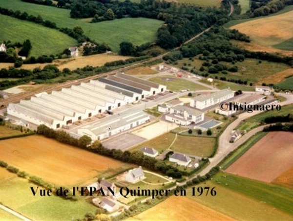 Vue de l EPAN Quimper en 1976