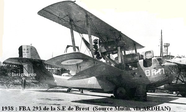 1938. FBA 293 de la SE de Brest A1