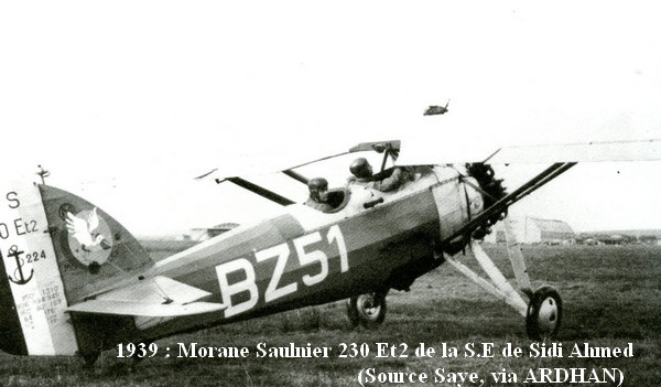 1939. M.S 230 Et2 de la SE Sidi Ahmed