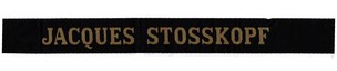 Ruban legende J. Stokoff