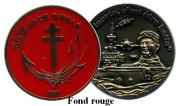 Coin P.A CDG 6 rouge