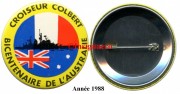 12.  Cr Colbert rond plastifie Bicentenaire Australie 1