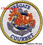 2.  Patch fregate Courbet 1