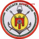 2A.  Patch fregate Auvergne 2