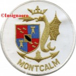 3B.  Patch fregate Montcalm 3