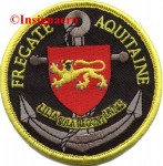 45.  Patch fregate Aquitaine 1