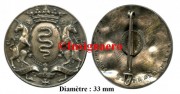 7.  Cr. Colbert rond AB  33 mm argente