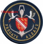 7.  Patch fregate Alsace 1