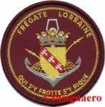 8.  Patch fregate Lorraine 1