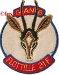 10.  Patch flottille 21F 1 GAN 6 bisse