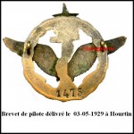 Brevet de pilote 1475