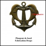 Plongeur de bord metal Drago