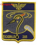 8.  Patch escadrille 20S.1