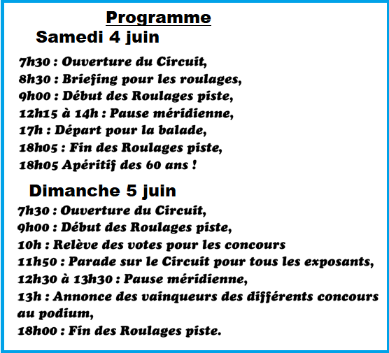 programme