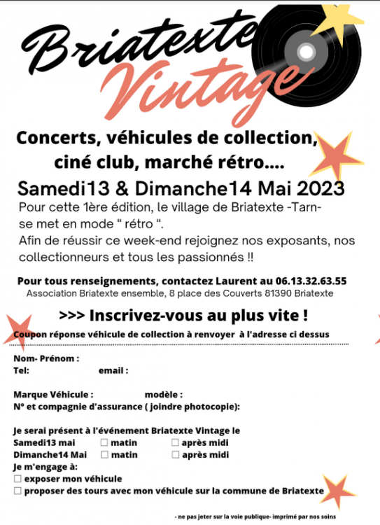 briatexte vintage